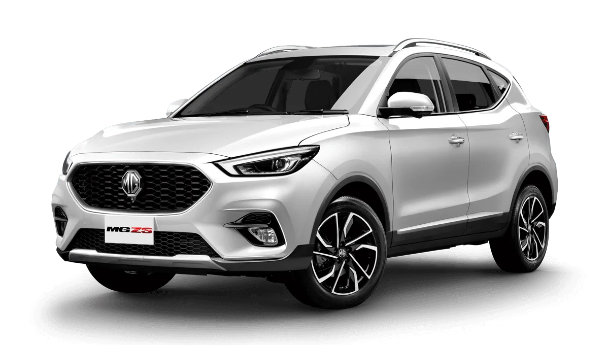 MG ZS สีARCTIC WHITE